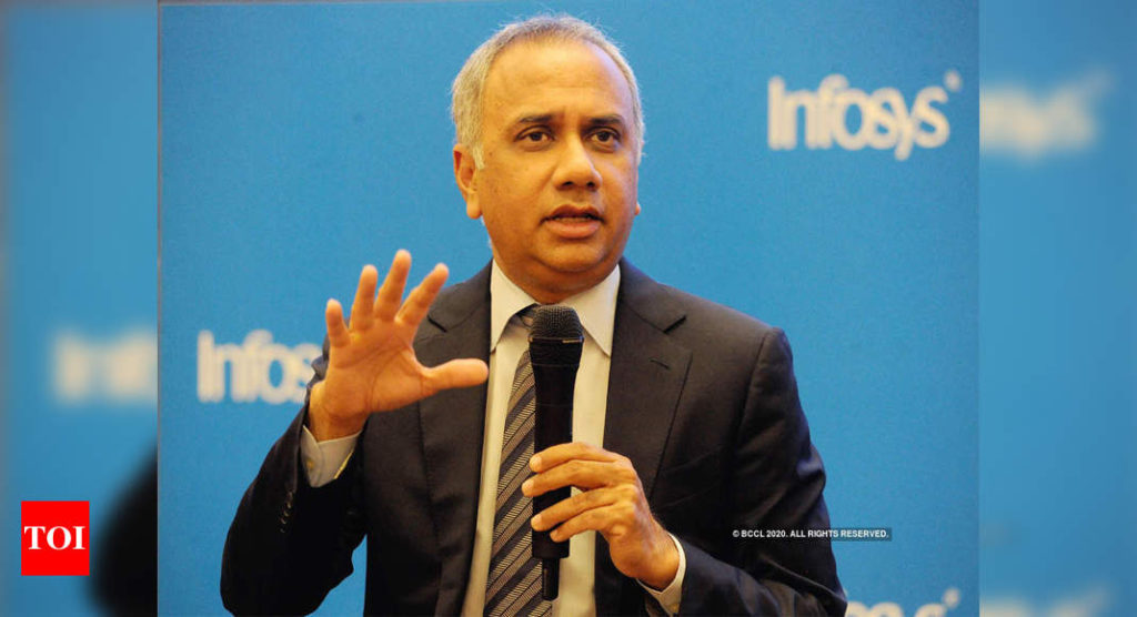 Future of work is hybrid, says Infosys CEO - Times of India