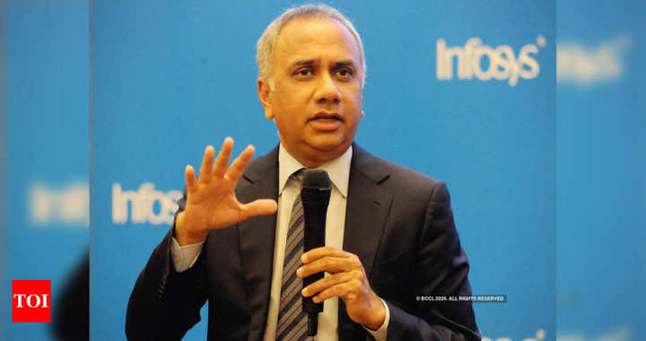 Future of work is hybrid, says Infosys CEO - Times of India