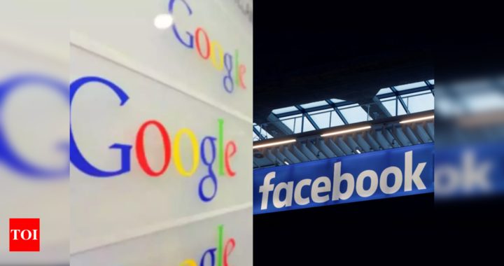 Google, Facebook risk big fines under draft Australian news law - Times of India