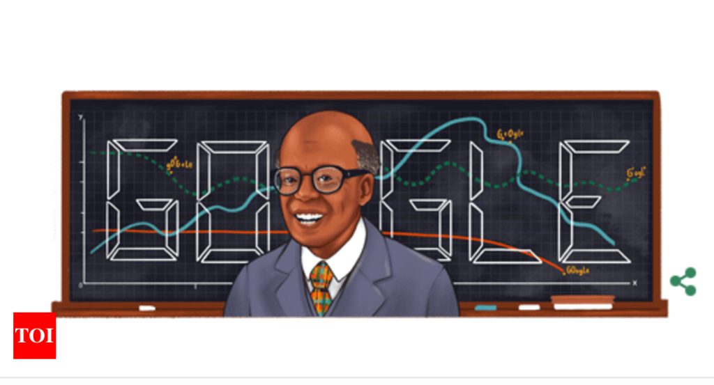 Google celebrates noted economist, professor Sir W Arthur Lewis with a doodle - Times of India