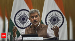 Hope to have serious discussions on trade issues with Biden administration: Jaishankar - Times of India