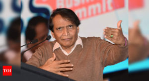 India is at forefront of fighting money laundering, says Suresh Prabhu - Times of India