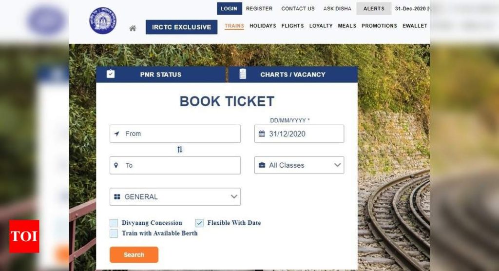New IRCTC e-ticketing website & app launched! Check full list of passenger-friendly features - Times of India