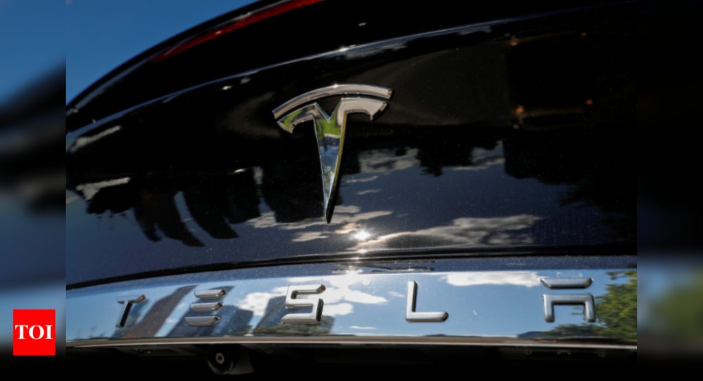 No model for sale, but India's small investors flock to Tesla stock - Times of India