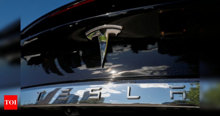 No model for sale, but India's small investors flock to Tesla stock - Times of India