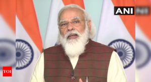 PM attacks previous govts for delaying work on dedicated freight corridor project - Times of India
