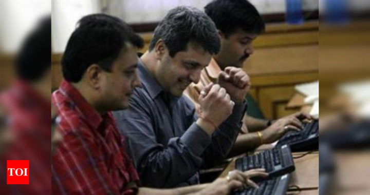 Sensex rises 224 points to hit fresh record closing of 46,890; Nifty eyes 13,750 - Times of India