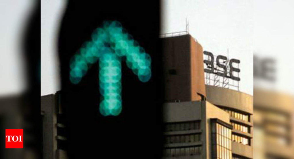 Sensex zooms 403 points to hit record closing high; Nifty settles above 13,650 - Times of India