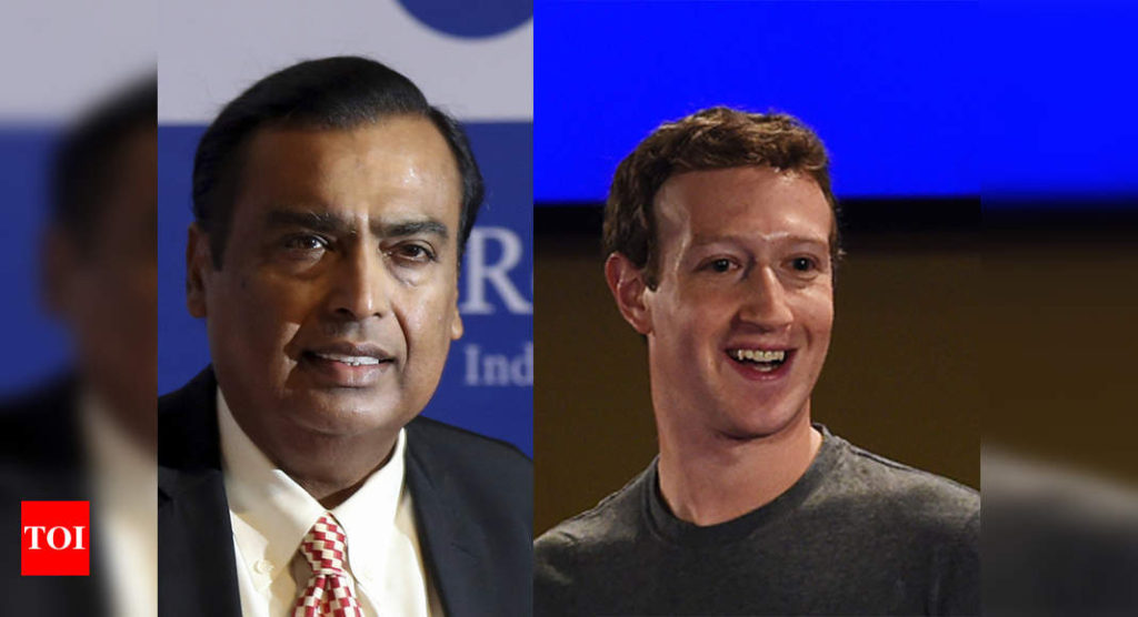 You started ‘FDI avalanche’ in India: Ambani to Zuckerberg - Times of India