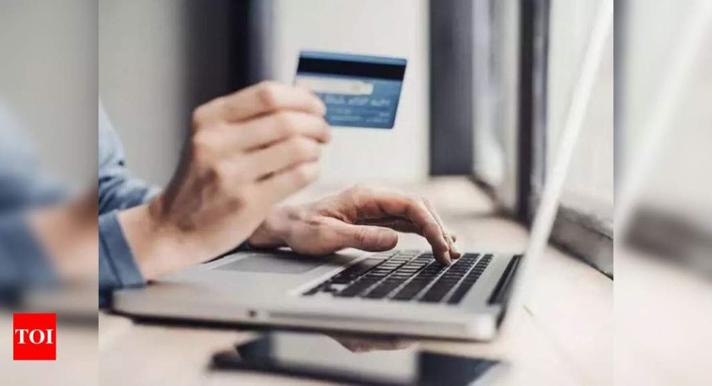 Credit card spends top pre-Covid levels - Times of India