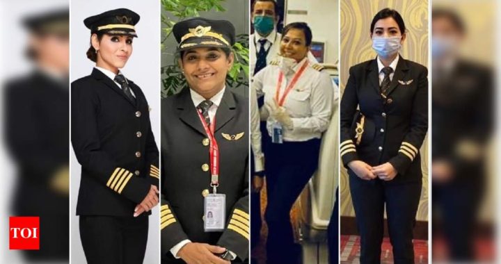 Flown by 4 women pilots, Air India's San Francisco-Bengaluru polar route flight takes off - Times of India