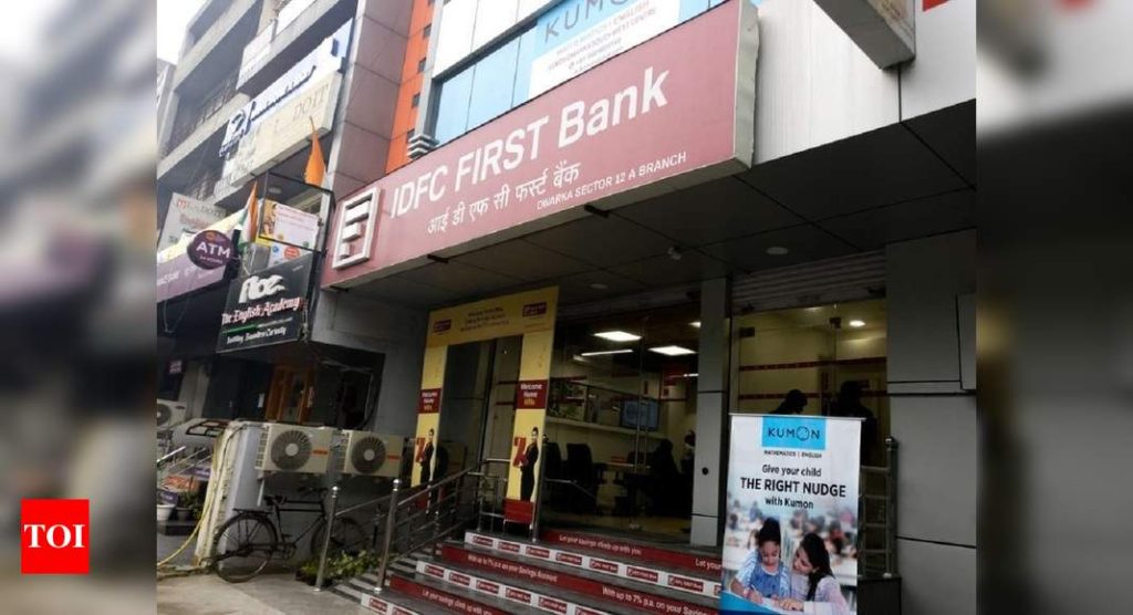 IDFC First Bank may disrupt cards business with 9% interest - Times of India