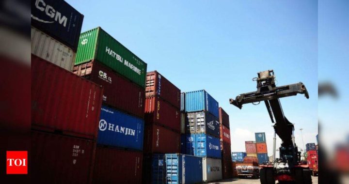 Imports go up for 1st time since last Feb, exports dip 0.8% - Times of India