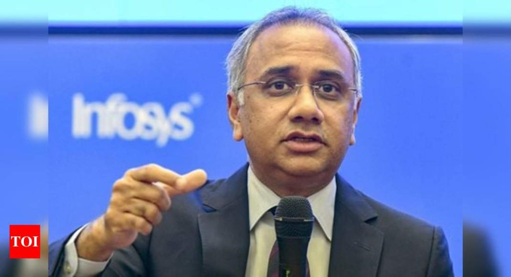 Infosys CEO Salil Parekh: Our unity is driving growth | India Business News - Times of India