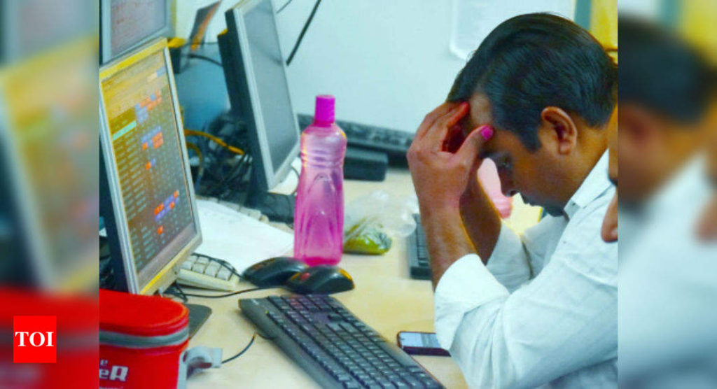 Investor wealth tumbles over Rs 11.57 lakh crore as markets tank for 6th day - Times of India