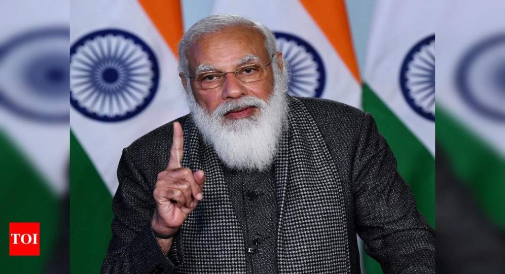 Narendra Modi: Ahead of Budget, PM signals push to infrastructure, manufacturing, technology | India Business News - Times of India