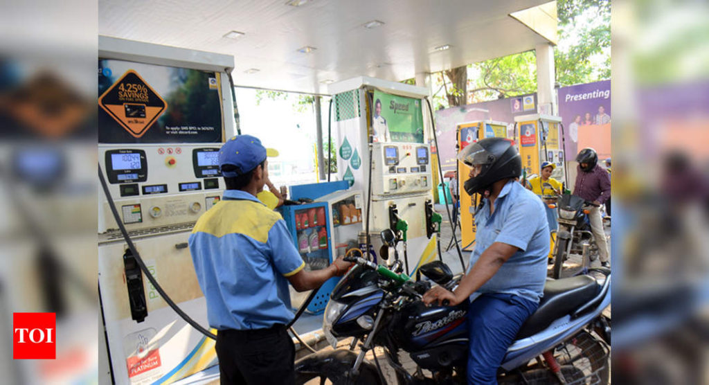 Petrol crosses Rs 85 mark for first time in Delhi, nears Rs 92 in Mumbai - Times of India