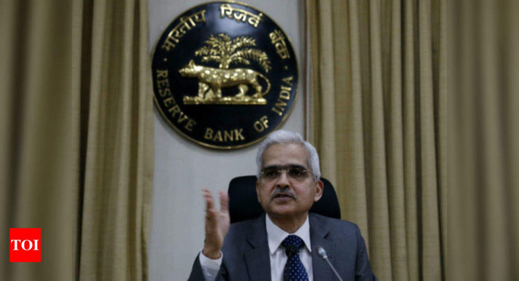 RBI open to examine proposal on bad banks: Shaktikanta Das - Times of India
