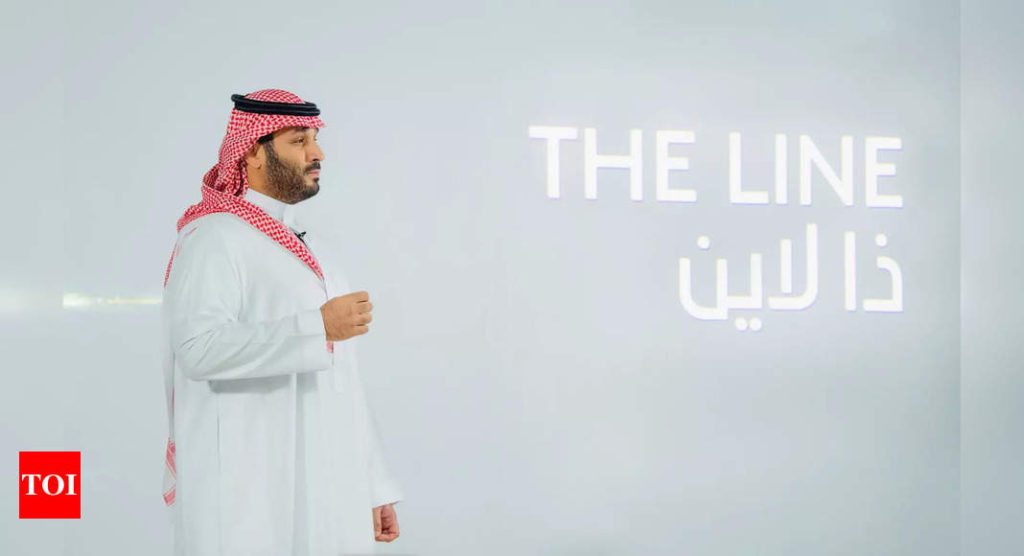 The Line Project: Saudi Crown Prince plans car-free city for future beyond oil | International Business News - Times of India