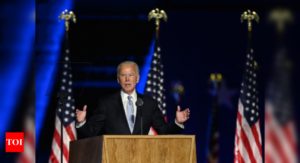 US Prez Biden signs exec order to tighten Buy American policies; strengthen country's economy - Times of India