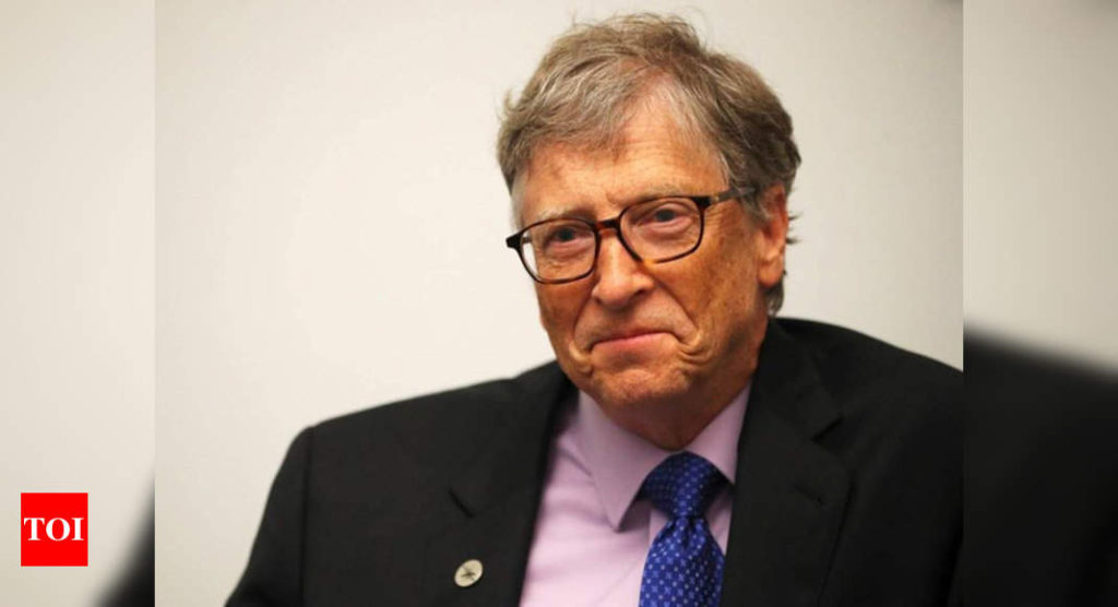 Bill Gates warns that manufacturing could challenge climate goals - Times of India