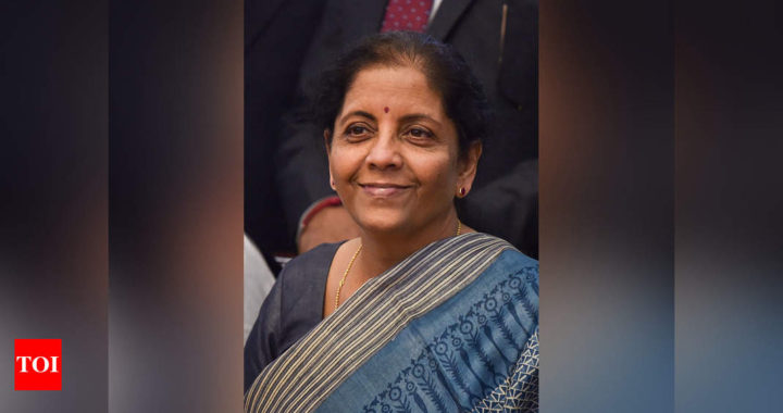 Budget marks directional change for Indian economy: Nirmala Sitharaman - Times of India