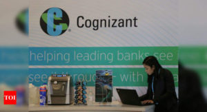 Cognizant sees first-ever drop in net profit - Times of India