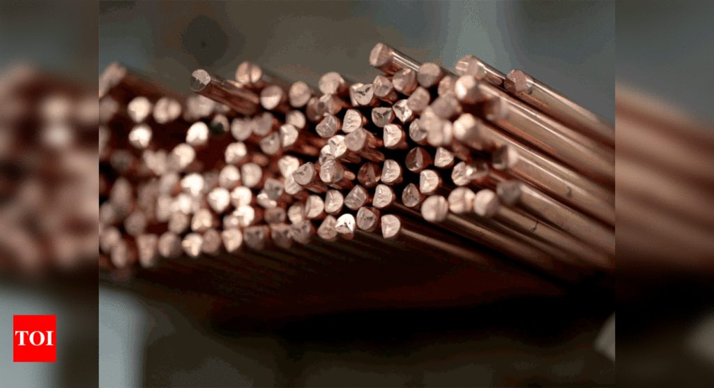 Copper prices on fire; India import bill could rise by 35% - Times of India