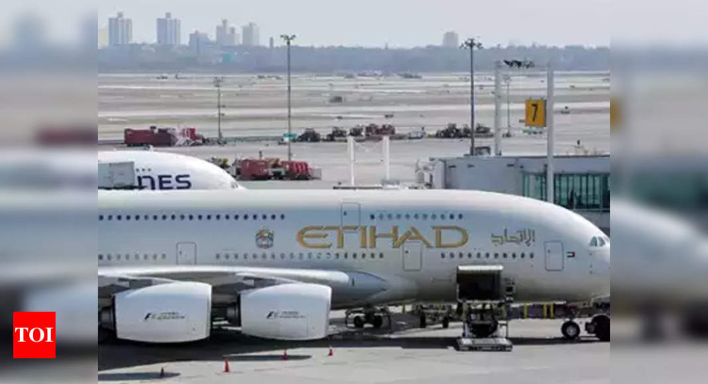 Etihad Airways says all its pilots & cabin crew vaccinated for Covid | India Business News - Times of India