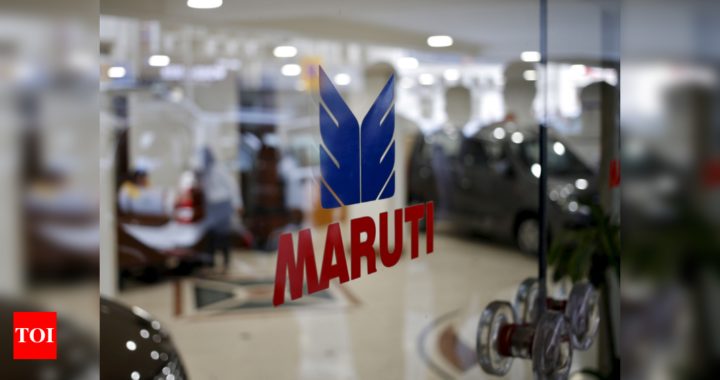 Maruti Suzuki crosses 20 lakh cumulative exports mark - Times of India
