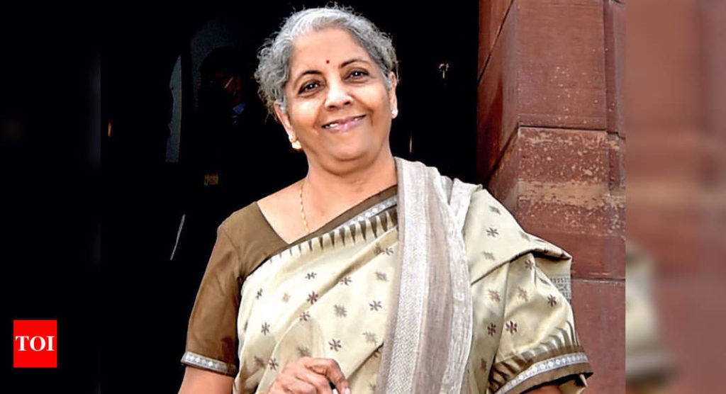 Nirmala Sitharaman to address post-Budget RBI board meet on Tuesday - Times of India