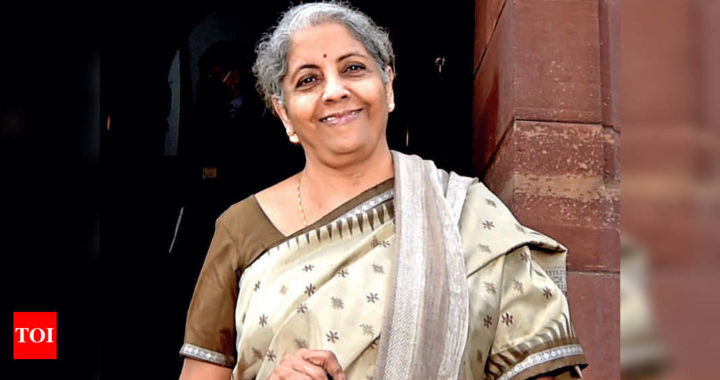 Nirmala Sitharaman to address post-Budget RBI board meet on Tuesday - Times of India