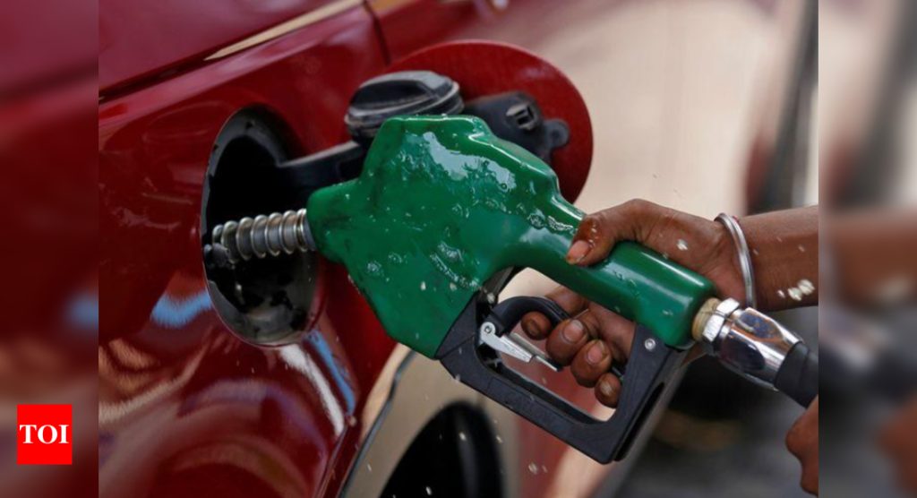 Petrol Price in Delhi: Petrol prices hit new record high in Delhi after 7-day pause | India Business News - Times of India