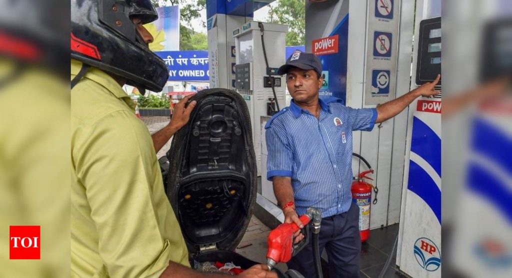 Petrol crosses Rs 90 mark in Delhi, diesel at Rs 80.60 - Times of India