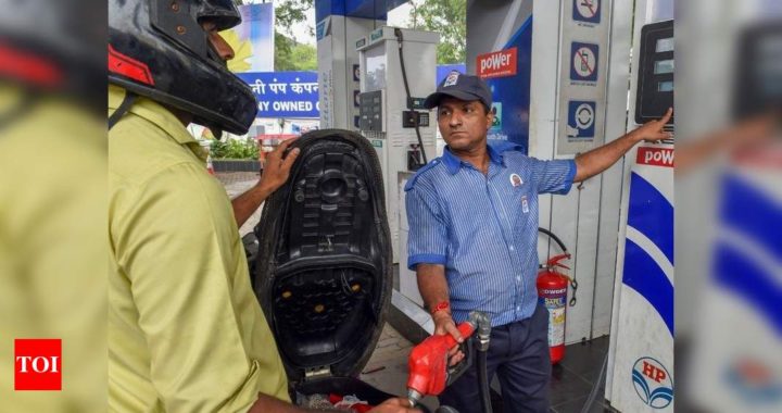 Petrol crosses Rs 90 mark in Delhi, diesel at Rs 80.60 - Times of India