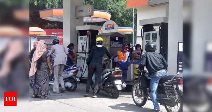 Petrol price: Centre in bind but 4 states offer relief as fuel’s on fire | India Business News - Times of India