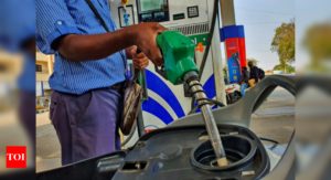 Petrol price:  Rs 100 may be new normal for petrol in high-VAT states - Times of India