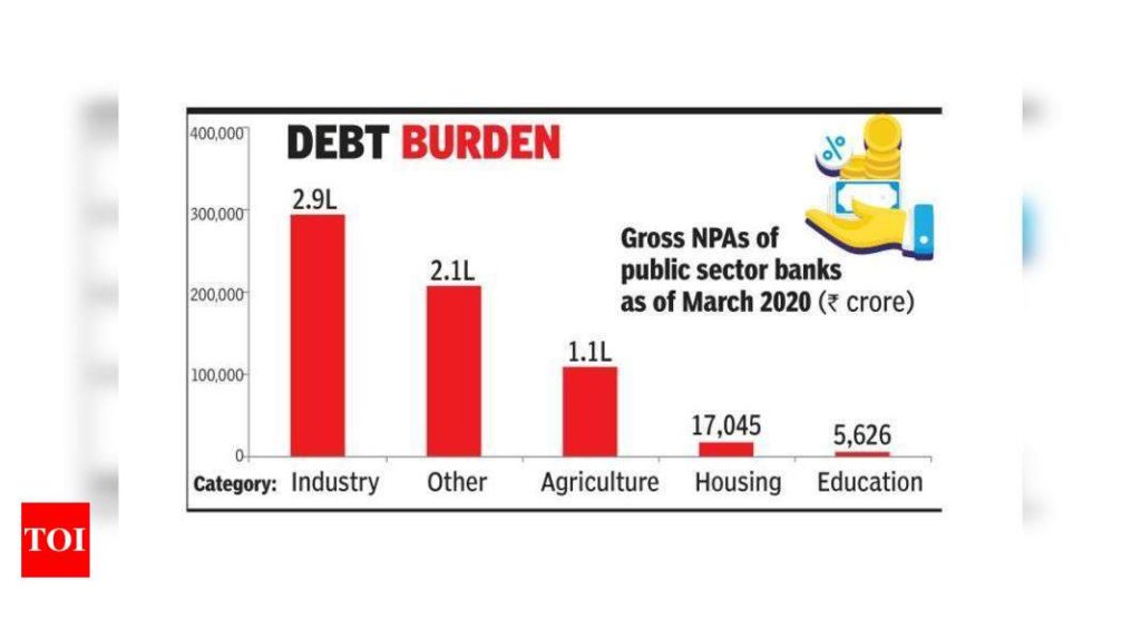 Private asset rejig companies will need cash to boost bad loans business - Times of India