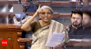 Rahul Gandhi becoming 'doomsday man' for India, says Nirmala Sitharaman - Times of India