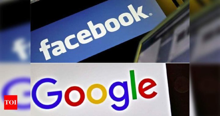 US newspaper chain sues Google and FB over digital ad ‘monopoly’ - Times of India
