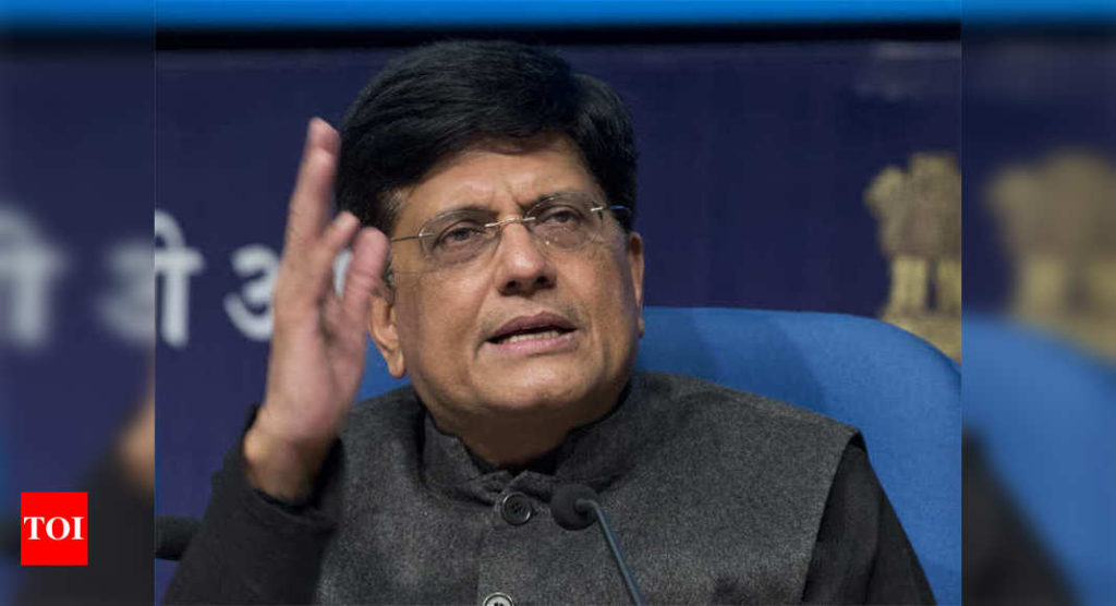 Want to ensure e-comm cos work in spirit of law: Goyal - Times of India