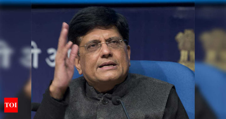 Want to ensure e-comm cos work in spirit of law: Goyal - Times of India