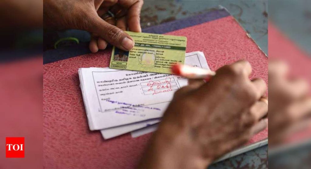 17 states operationalise 'One Nation-One Ration Card' system - Times of India