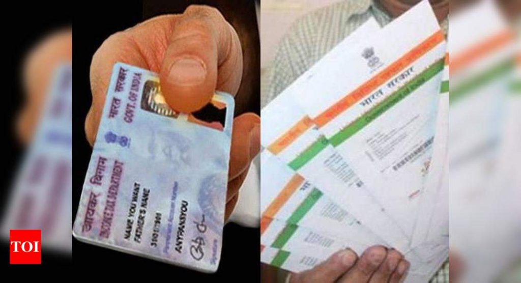 Aadhaar Pan link last date extended: Deadline for linking Aadhaar-PAN card extended till June 30 | India Business News - Times of India