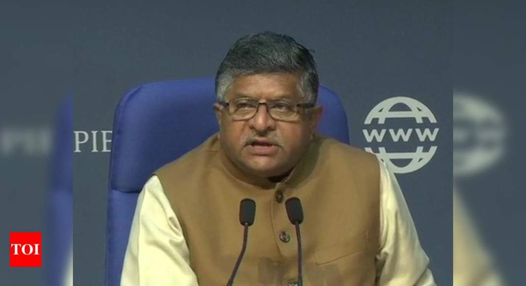 Any attempt to create 'imperialism of internet' by few companies unacceptable: Ravi Shankar Prasad - Times of India