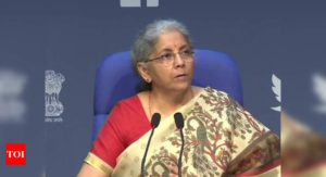 Cabinet clears proposal to set up development finance institution: Nirmala Sitharaman - Times of India