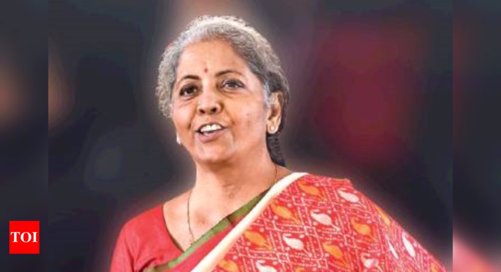 Entire fiscal stimulus to be funded by borrowing, revenues: Nirmala Sitharaman - Times of India