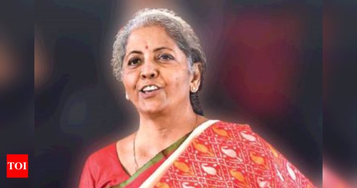 Entire fiscal stimulus to be funded by borrowing, revenues: Nirmala Sitharaman - Times of India