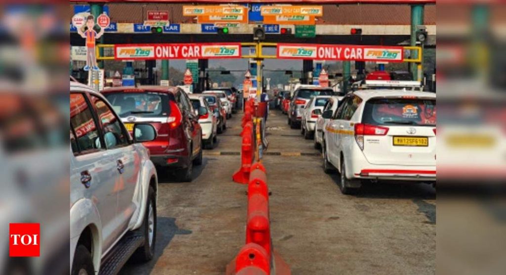 GPS based toll collection: Physical toll booths to be removed, GPS-based collection within 1 year, says Nitin Gadkari | India Business News - Times of India