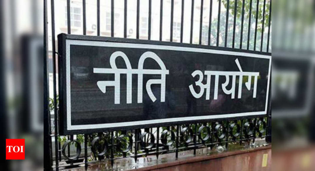 Government reviews Niti Aayog functioning - Times of India